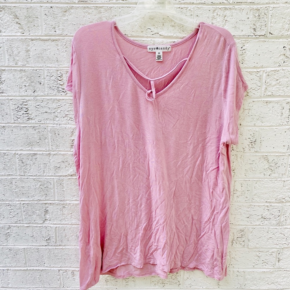 Flowy Pink Lounging Shirt